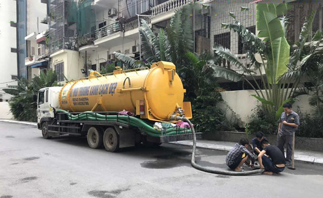 Nhận hút hầm vệ sinh không đục phá thành phố Vinh Nghệ An