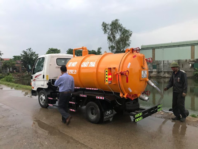 Công ty hút hầm vệ sinh tại thành phố Vinh Nghệ An - chất lượng hàng đầu